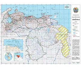 Mapa de Venezuela, uso adecuado de un producto cartográfico de calidad, realizado por Cartogeo